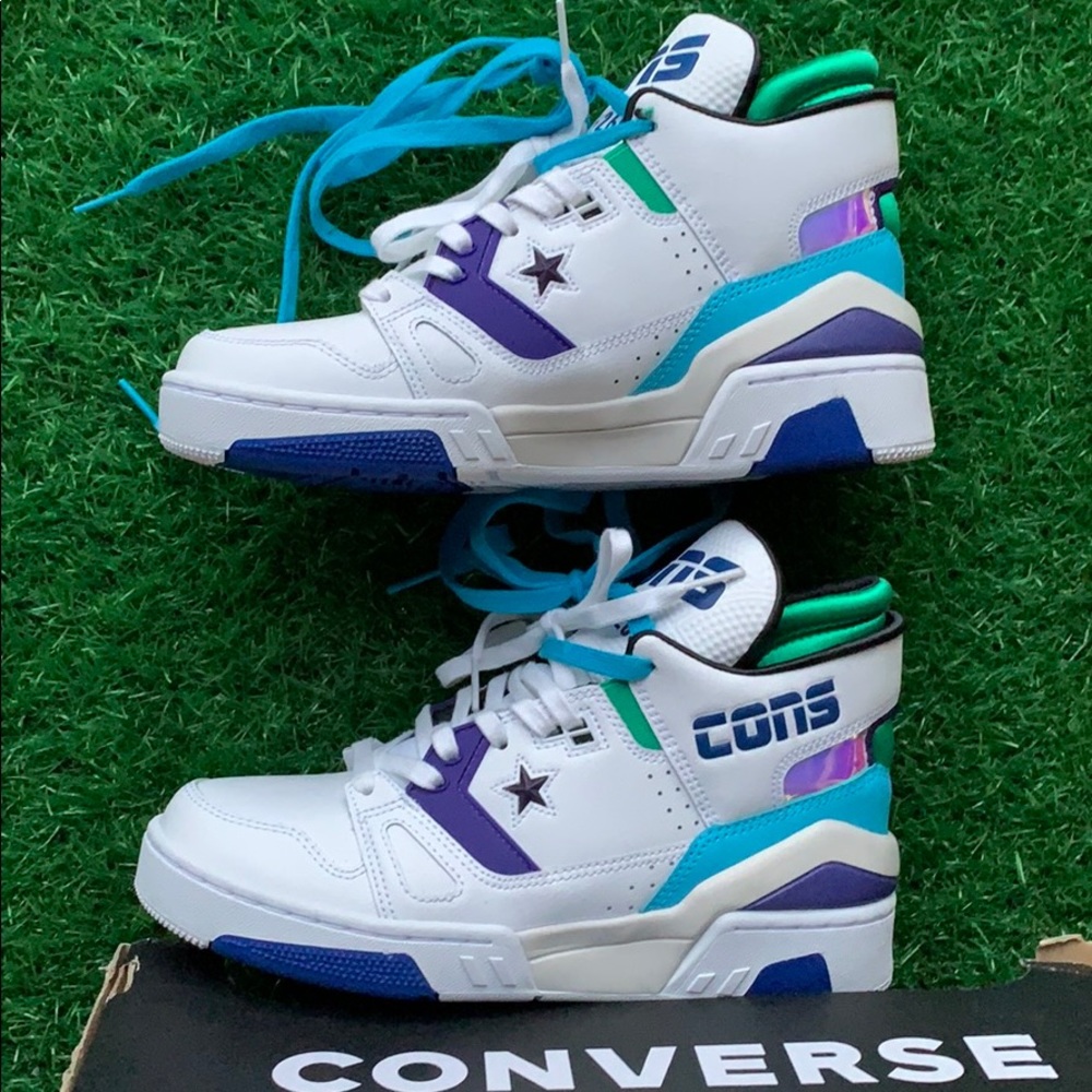 Converse ERX 260 MID Wht/court purple/bold Jade Wm - Picture 10 of 16